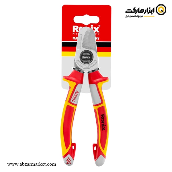 انبر کابل بر عایق برق فشار قوی رونیکس 6 اینچ آلمانی مدل RH-1828