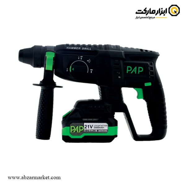 دریل بتن کن شارژی پی ای پی 3 کیلویی براشلس 21 ولت مدل BRH-253