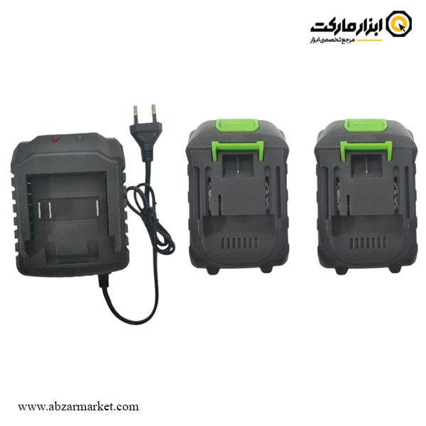 کیت دریل شارژی چکشی PAP لیتیوم 21 ولت مدل CID-2126