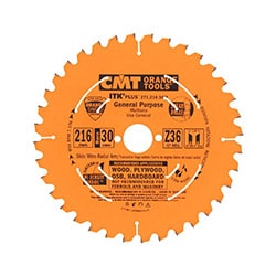 تیغ اره الماسه چوب بر سی ام تی 216x36 مدل 271.216.36M