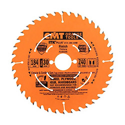 تیغ اره الماسه چوب بر سی ام تی 184x40 مدل 272.184.40m