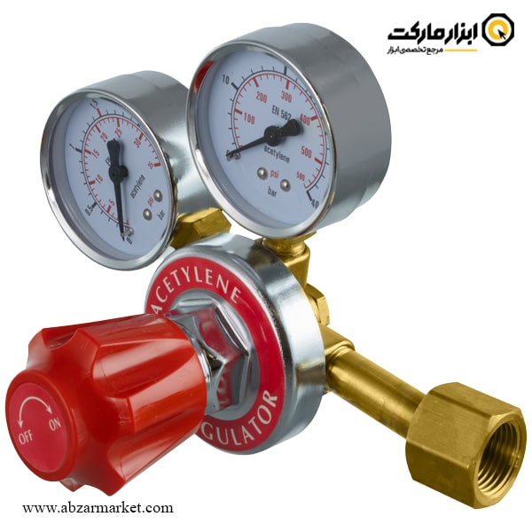 مانومتر استیلن رابین دو گیج طرح جنرال مدل R9025