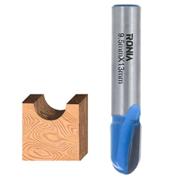 تیغ اورفرز رونیا شیارزن انگشتی قطر 9.5 میلی متر مدل 09513008-02