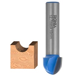 تیغ اورفرز رونیا شیارزن انگشتی قطر 12.7 میلی متر مدل 12710008-02