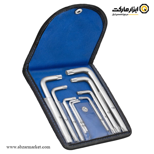 ست آچار آلن ستاره ای نووا کوتاه 9 عددی مدل 1145