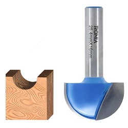 تیغ اورفرز رونیا شیارزن انگشتی قطر 25.4 میلی متر مدل 25416008-02