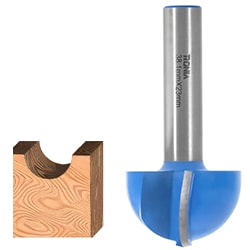 تیغ اورفرز رونیا شیارزن انگشتی قطر 38.1 میلی متر مدل 38123012-02