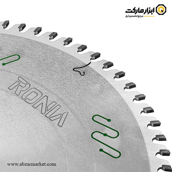 تیغ اره الماسه چوب بر رونیا 350x72 مدل RSB-IW3507230T