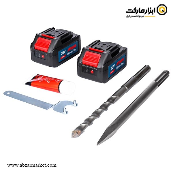 دریل بتن کن شارژی آروا 6 کیلویی براشلس 40 ولت مدل 5838