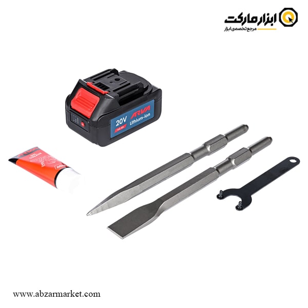 چکش تخریب شارژی آروا براشلس 3 کیلویی 20 ولت مدل 5839 چکش تخریب شارژی آروا براشلس 3 کیلویی 20 ولت مدل 5839