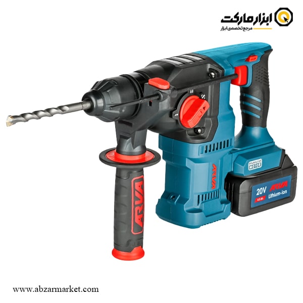 دریل بتن کن شارژی آروا 3 کیلویی براشلس 20 ولت مدل 5836
