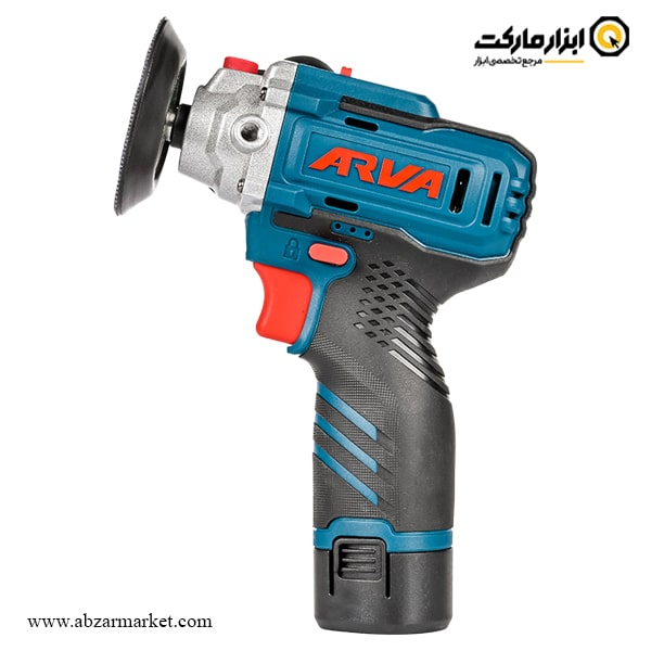دستگاه پولیش اوربیتال شارژی آروا 12 ولت مدل 5886