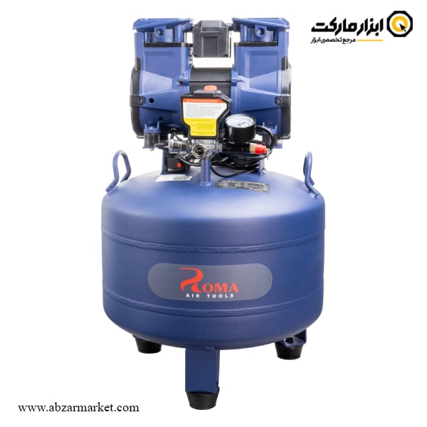کمپرسور هوا سایلنت روما 30 لیتری سری پرایم مدل 1480F30-V-2 کمپرسور هوا سایلنت روما 30 لیتری سری پرایم مدل 1480F30-V-2