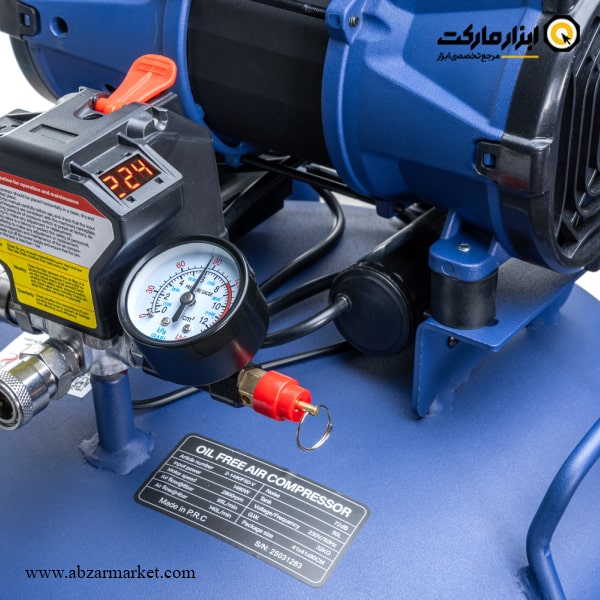 کمپرسور هوا سایلنت روما 50 لیتری سری پرایم مدل 1480F50-V