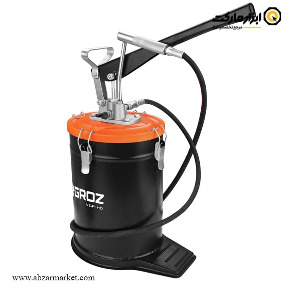 گریس پمپ سطلی فشار قوی گروز مدل VGP/HD