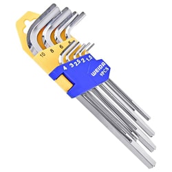 آچار آلن شش گوش ویدا کارتی بلند 9 عددی مدل W09105