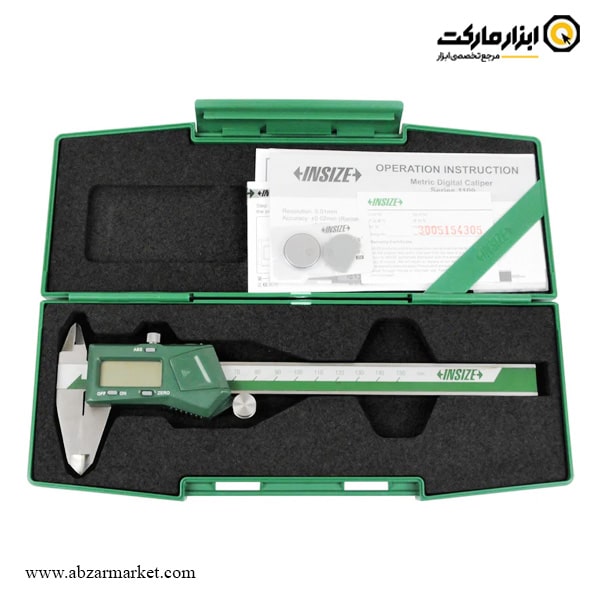 کولیس دیجیتال اینسایز 15 سانتی متر (با گارانتی شرکتی) مدل 150-1109 کولیس دیجیتال اینسایز 15 سانتی متر (با گارانتی شرکتی) مدل 150-1109