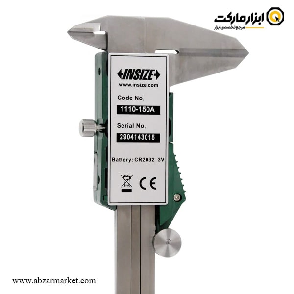کولیس دیجیتال اینسایز 15 سانتی متر کاربایدی (با گارانتی شرکتی) مدل 150-1110 A کولیس دیجیتال اینسایز 15 سانتی متر کاربایدی (با گارانتی شرکتی) مدل 150-1110 A