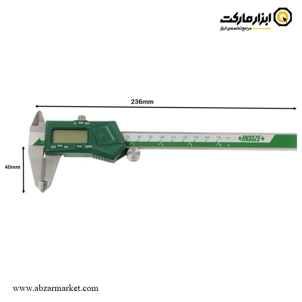 کولیس دیجیتال اینسایز 15 سانتی متر کاربایدی (با گارانتی شرکتی) مدل 150-1110 A کولیس دیجیتال اینسایز 15 سانتی متر کاربایدی (با گارانتی شرکتی) مدل 150-1110 A