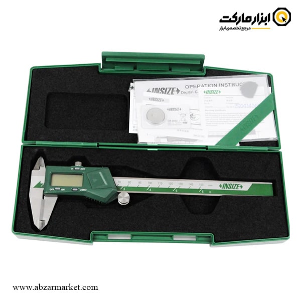 کولیس دیجیتال اینسایز 15 سانتی متر کاربایدی (با گارانتی شرکتی) مدل 150-1110 A کولیس دیجیتال اینسایز 15 سانتی متر کاربایدی (با گارانتی شرکتی) مدل 150-1110 A