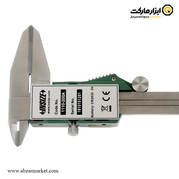 کولیس دیجیتال اینسایز 20 سانتی متر کاربایدی (با گارانتی شرکتی) مدل 200-1110 A کولیس دیجیتال اینسایز 20 سانتی متر کاربایدی (با گارانتی شرکتی) مدل 200-1110 A