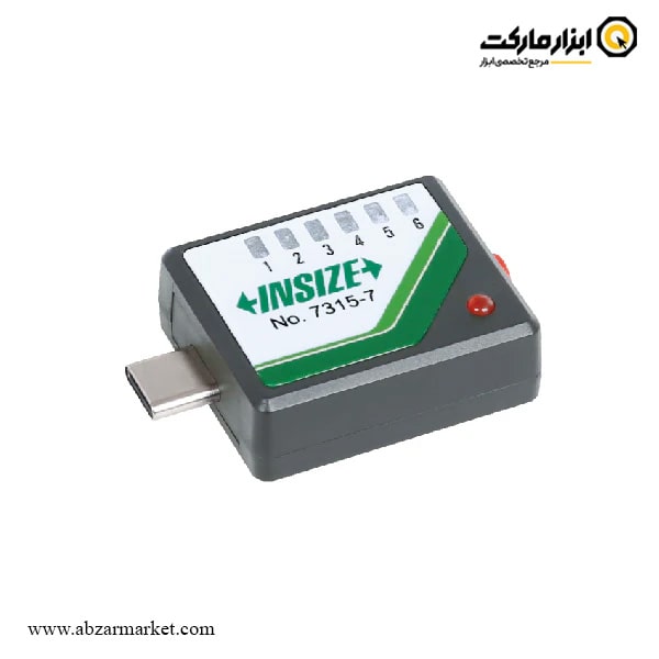 گیرنده وایرلس (رسیور) ابزار دقیق اینسایز 6 کاناله USB-C مدل 7-7315 گیرنده وایرلس (رسیور) ابزار دقیق اینسایز 6 کاناله USB-C مدل 7-7315