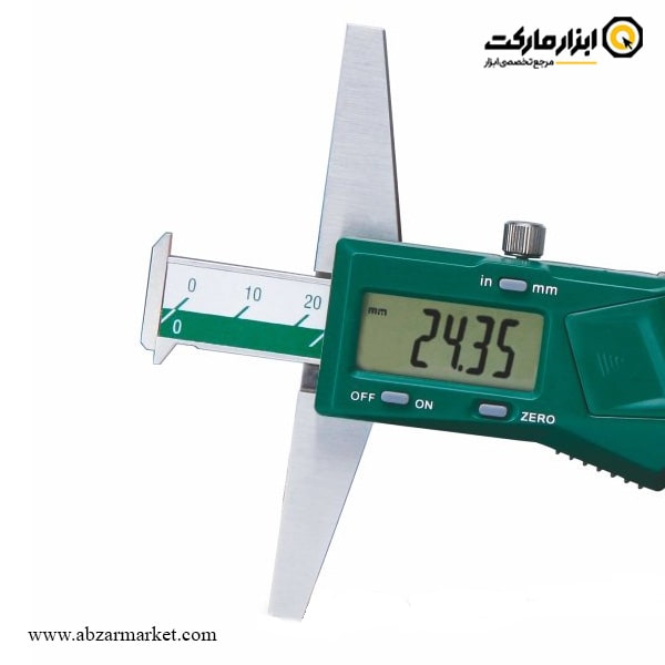 کولیس عمق سنج دیجیتال اینسایز دو لبه 150 میلی متر (با گارانتی شرکتی) مدل 150-1144 A