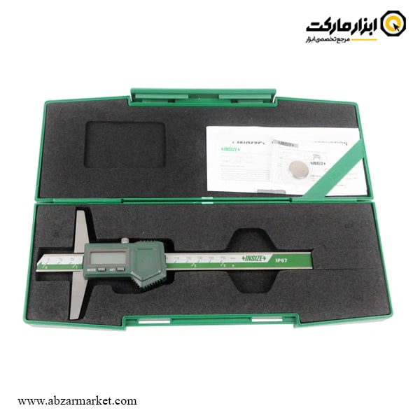 کولیس عمق سنج دیجیتال اینسایز 150 میلی متر ضد آب (با گارانتی شرکتی) مدل 150-1149