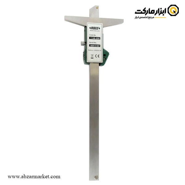 کولیس عمق سنج دیجیتال اینسایز 200 میلی متر ضد آب (با گارانتی شرکتی) مدل 200-1149