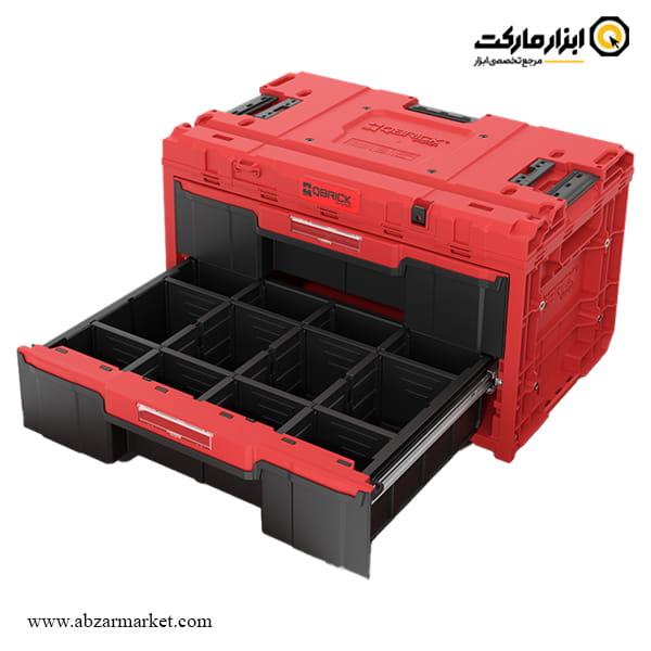 جعبه ابزار تخصصی کیوبریک کشویی مدل One Drawer 2 Toolbox 2.0 Red Ultra HD