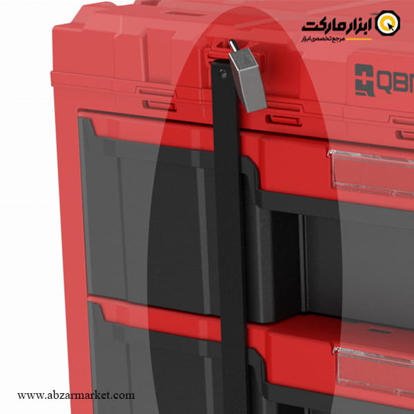 جعبه ابزار تخصصی کیوبریک کشویی مدل One Drawer 2 Toolbox 2.0 Red Ultra HD