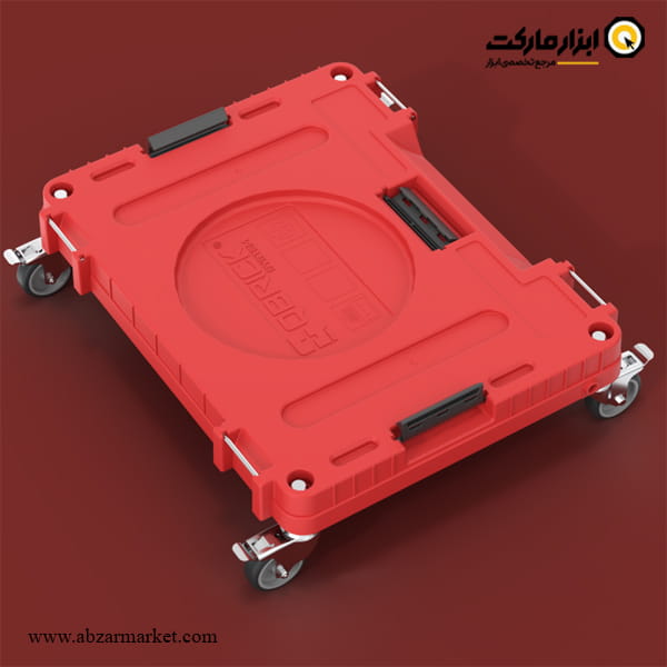 صفحه ترولی حمل جعبه ابزار تخصصی کیوبریک مدل ONE Platform 2.0 Workshop Red Ultra HD