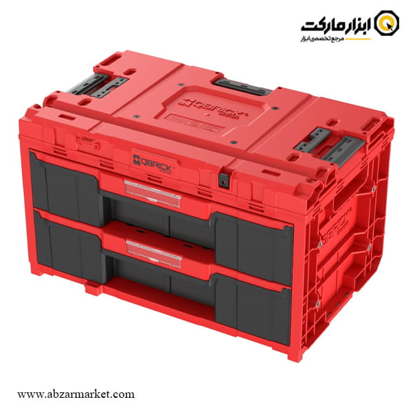 ست جعبه ابزار تخصصی کیوبریک کشویی مدل One Drawer Set Red Ultra HD