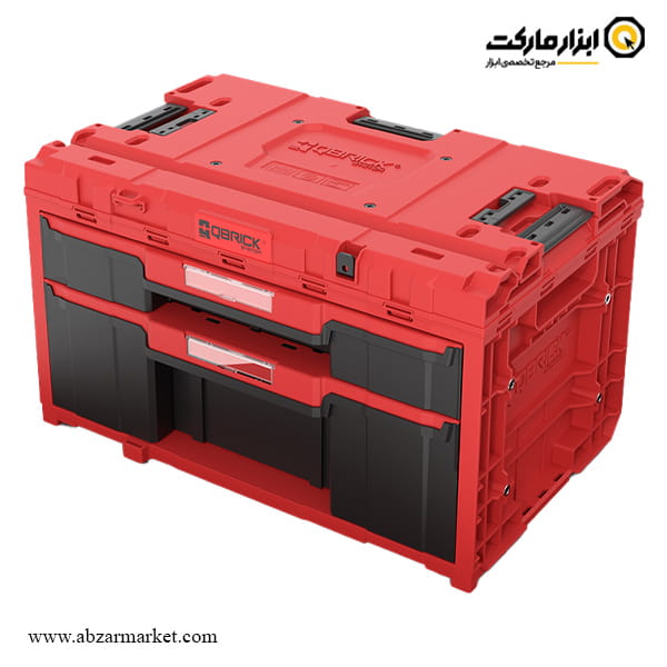 ست جعبه ابزار تخصصی کیوبریک کشویی مدل One Red Custom Drawer Set