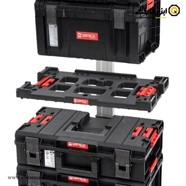 ست جعبه ابزار تخصصی کیوبریک کشویی مدل One Red Custom Drawer Set