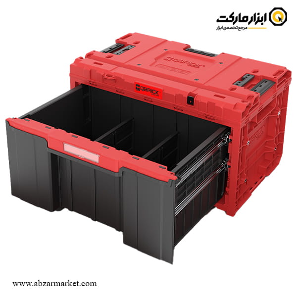 جعبه ابزار تخصصی کیوبریک کشویی مدل One Drawer 1 Toolbox 2.0 Red Ultra HD