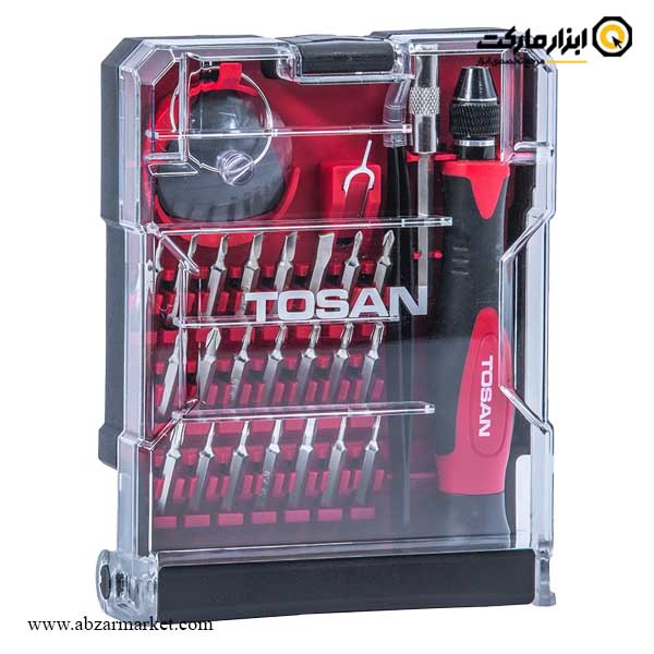 ست ابزار تعمیرات موبایل توسن مدل T4800K ست ابزار تعمیرات موبایل توسن مدل T4800K