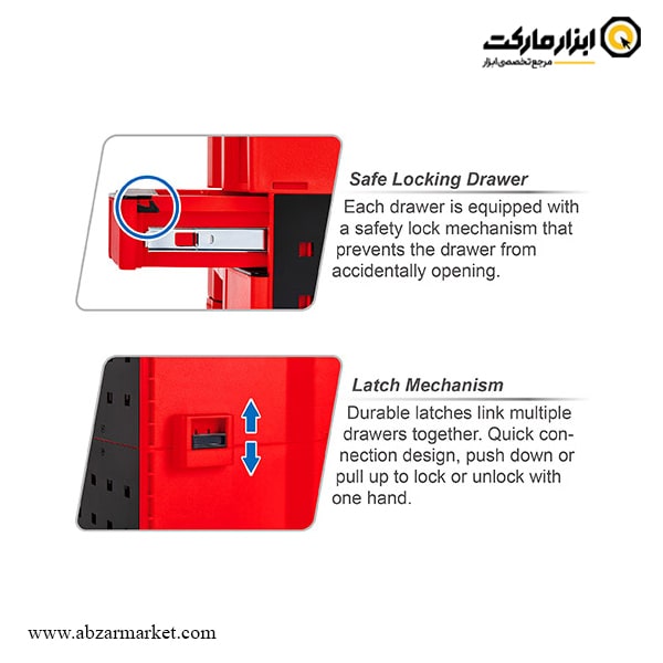 جعبه ابزار تاپ تول با لوازم 137 عددی مدل GCZ-137A