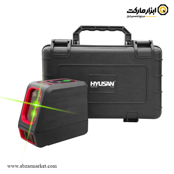 تراز لیزری هیوسان دو خط نور سبز مدل S-1210