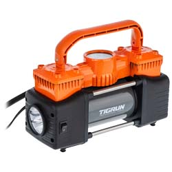 کمپرسور باد فندکی و برق شهری تیگران دو سیلندر مدل TG-102S