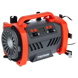 کمپرسور باد فندکی و برق شهری تیگران دو سیلندر مدل TG-1210
