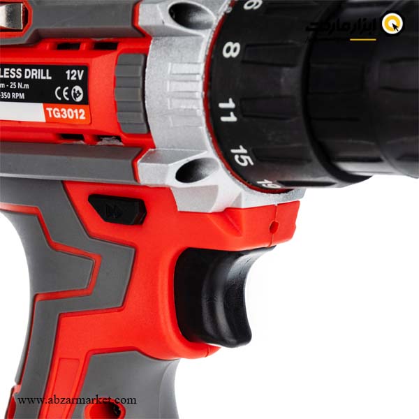 دریل شارژی تیگران لیتیوم 12 ولت مدل TG-3012 دریل شارژی تیگران لیتیوم 12 ولت مدل TG-3012