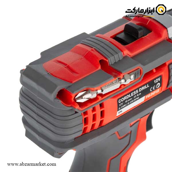 دریل شارژی تیگران لیتیوم 12 ولت مدل TG-3012 دریل شارژی تیگران لیتیوم 12 ولت مدل TG-3012