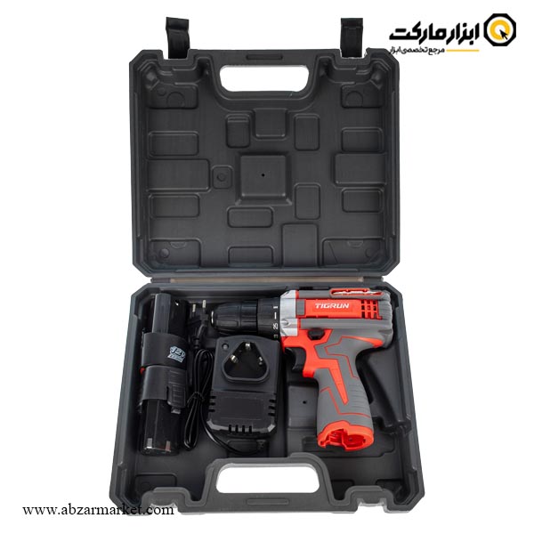 دریل شارژی تیگران لیتیوم 12 ولت مدل TG-3012 دریل شارژی تیگران لیتیوم 12 ولت مدل TG-3012