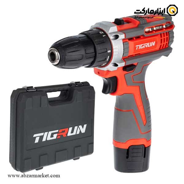 دریل شارژی تیگران لیتیوم 12 ولت مدل TG-3012 دریل شارژی تیگران لیتیوم 12 ولت مدل TG-3012