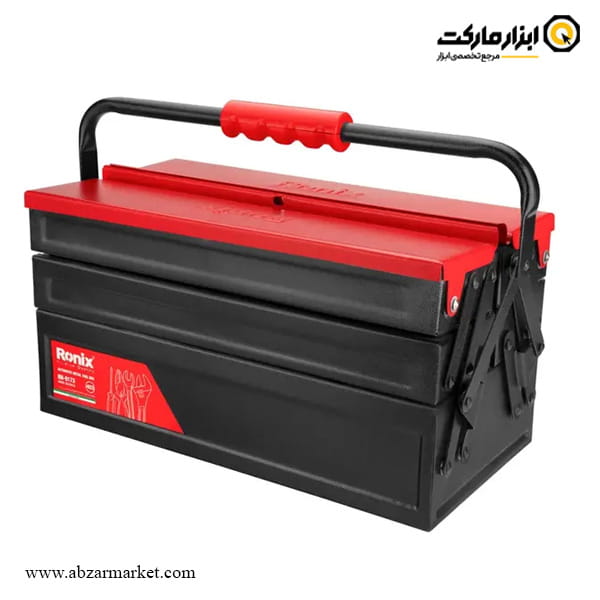 جعبه ابزار فلزی رونیکس 40 سانتی متر مدل RH-9173 جعبه ابزار فلزی رونیکس 40 سانتی متر مدل RH-9173