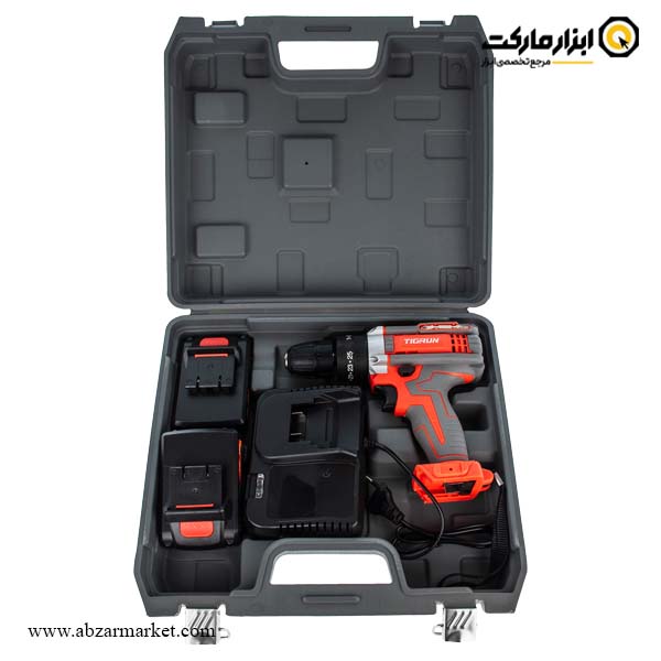 دریل شارژی چکشی تیگران لیتیوم 14 ولت مدل TG-3014