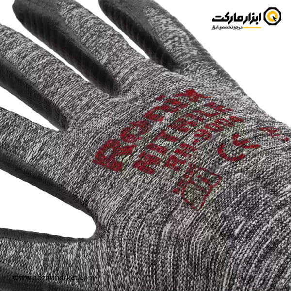 دستکش ایمنی رونیکس نیتریل شیاری مدل RH-9004