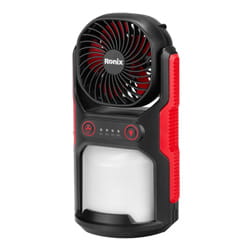 نور افکن و پنکه شارژی رونیکس دوکاره FanPro مدل RH-4210