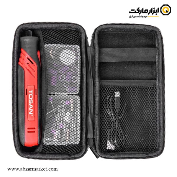 فرز مینیاتوری شارژی توسن 63 پارچه مدل 9301 فرز مینیاتوری شارژی توسن 63 پارچه مدل 9301